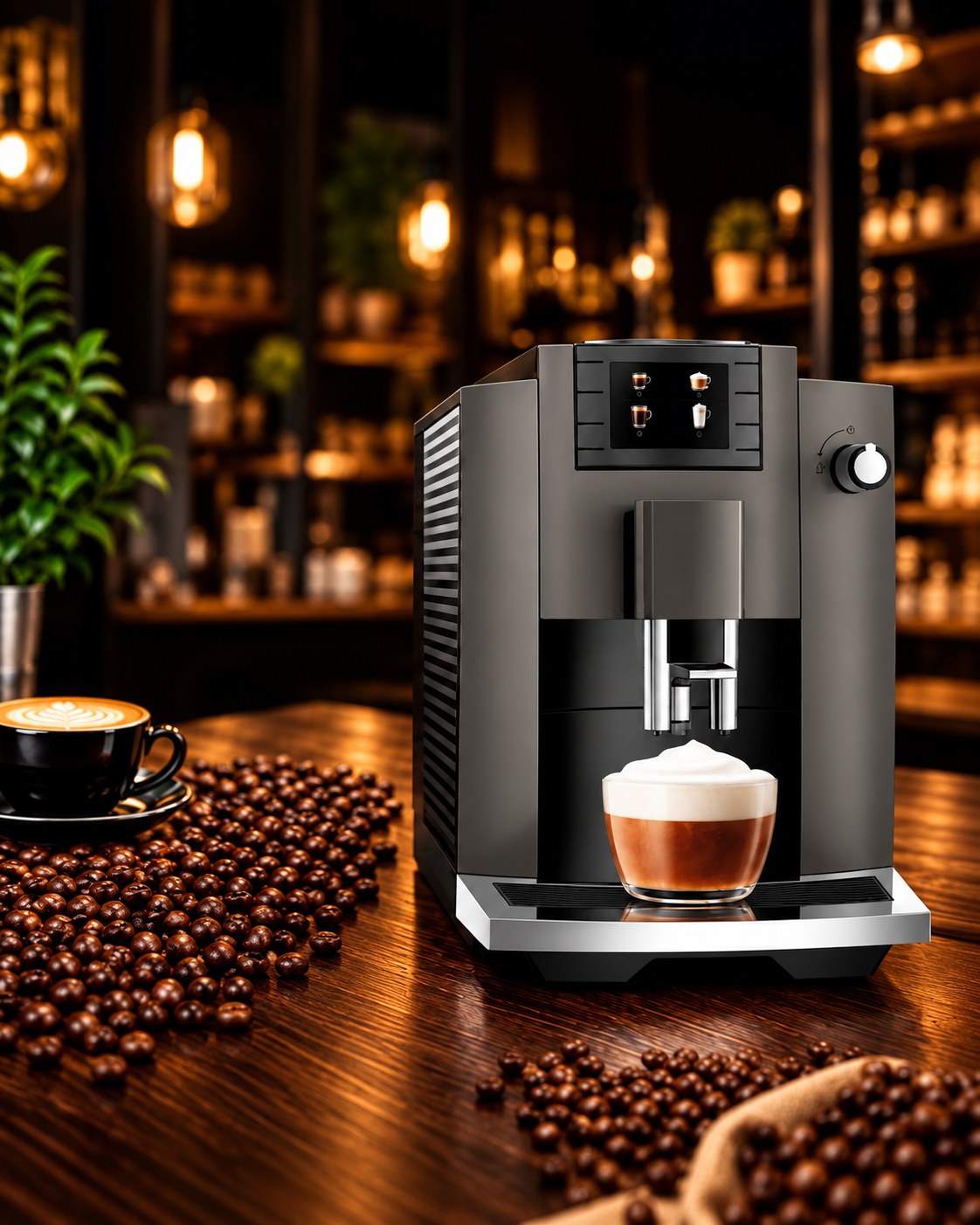 Jura E6 bean-to-cup coffee machine